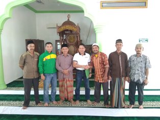 CSR PT IKPP Perawang, Serahkan Bantuan Ke Masjid Raudhatussalam Siak