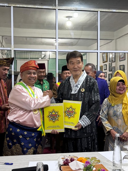 Kunjungi Kabupaten Pelalawan, Delegasi Korea dan Malaysia Bahas Pertukaran Budaya