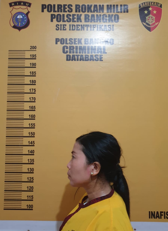 Simpan Sabu Dalam Bra, Warga Rohil Ditangkap