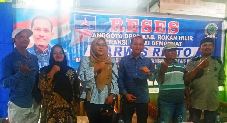 Serap Aspirasi Warga Masa Reses II,  DPRD Rohil Darwis Rinto Reses Di Kepenghuluan Bagan Manunggal