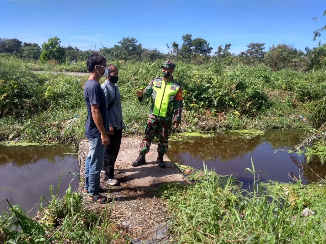 Serda Purnomo Sosialisasikan Karhutla di Kampung Rantau Bertuah