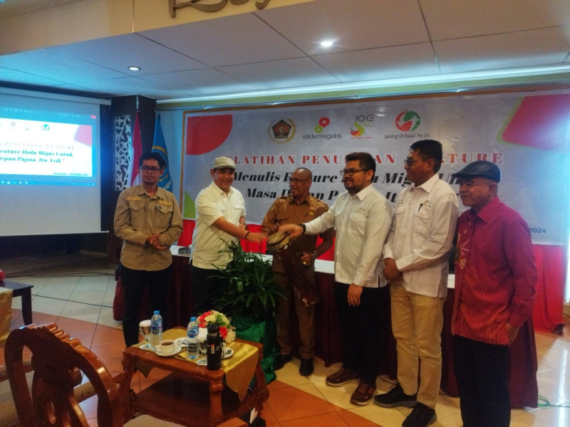Didukung SKK Migas Genting Oil Kasuri, PWI Papua Barat Gelar Pelatihan Penulisan Feature