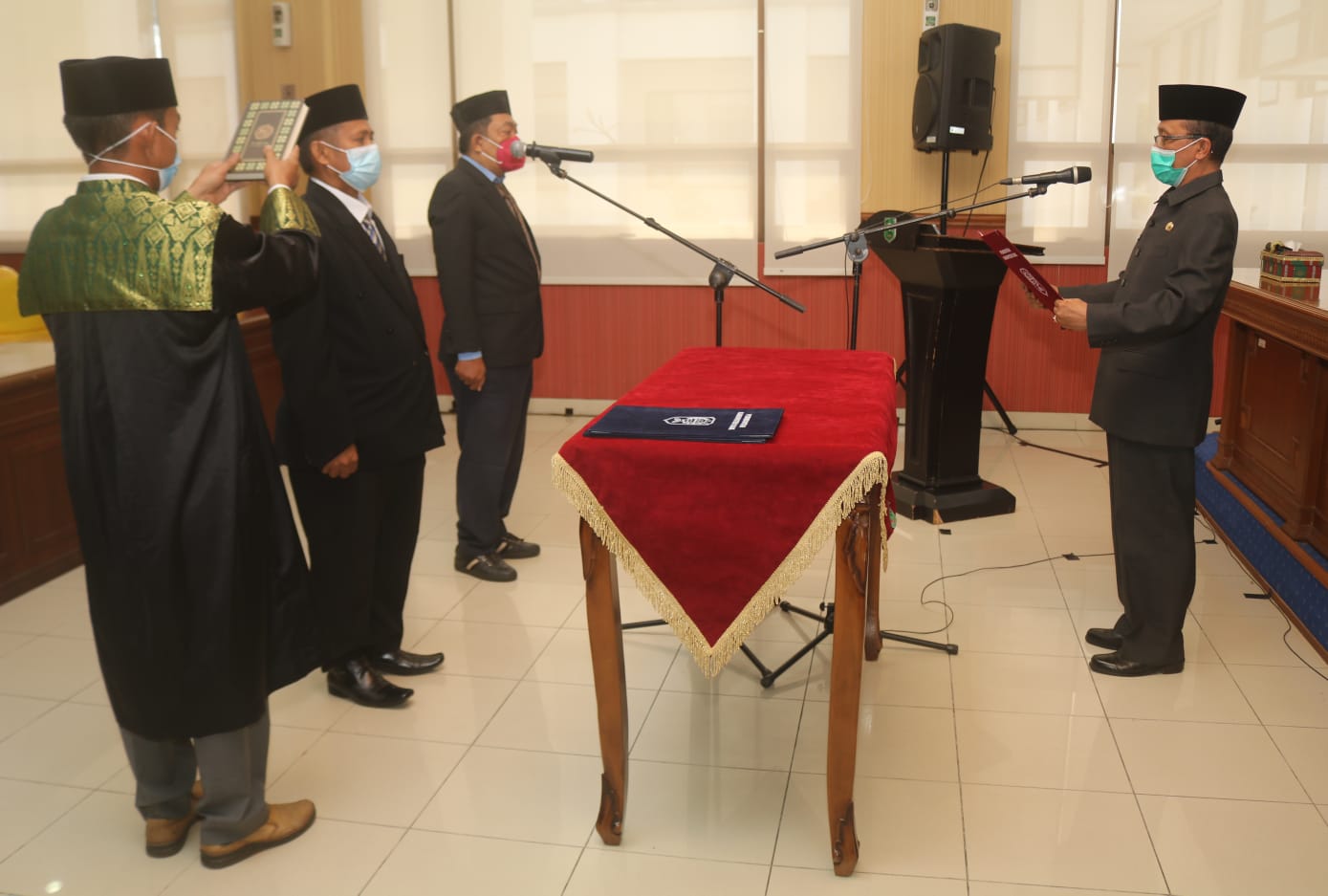 Dua Pejabat Pengawas di Lingkungan Pemkab Siak Dilantik
