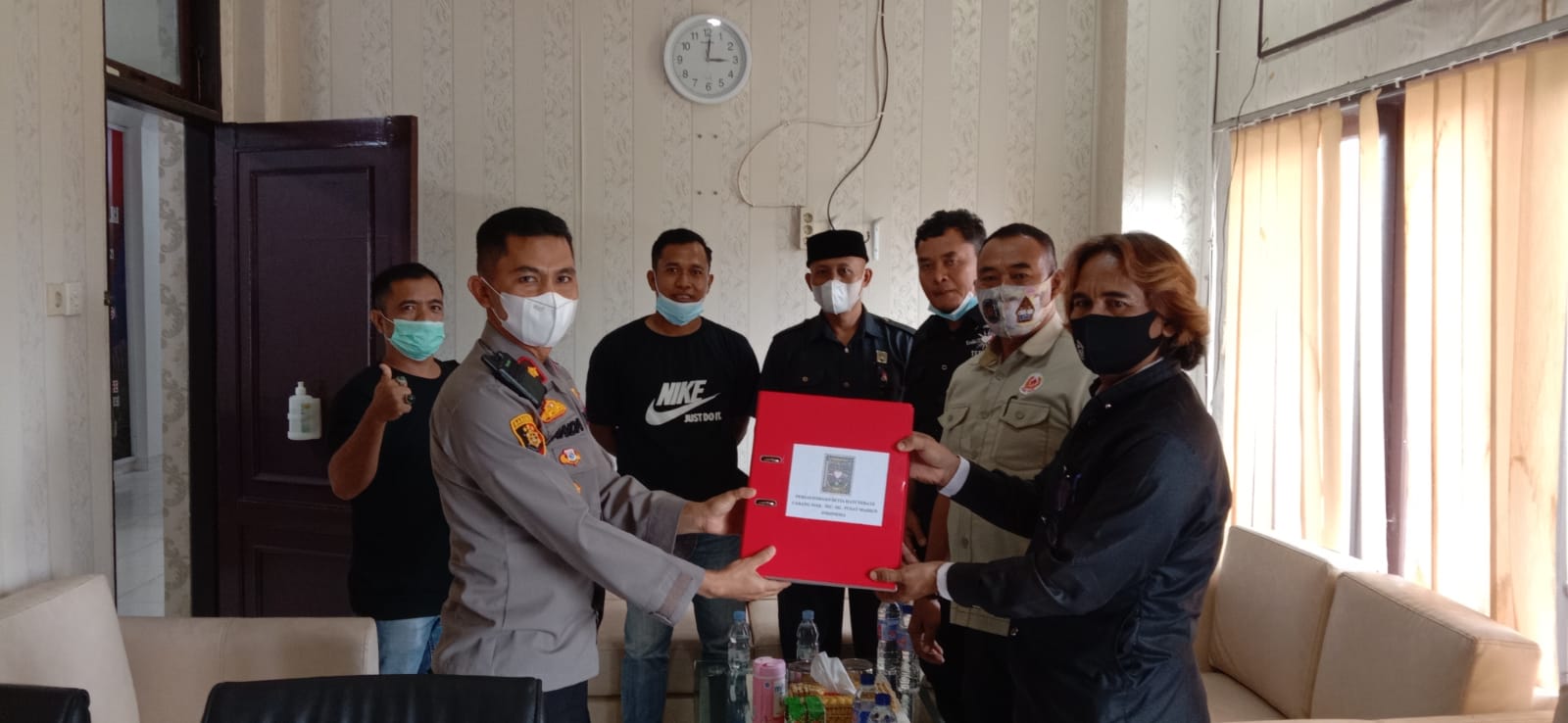 PSHT Kabupaten Siak Silaturahmi ke Polres