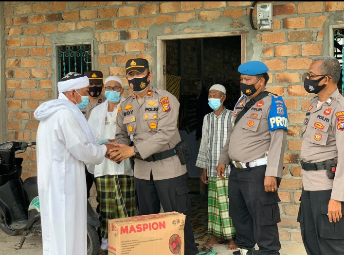 Polsek Panipahan Silaturahmi ke Suluk Tarekat Naqsabandiyah