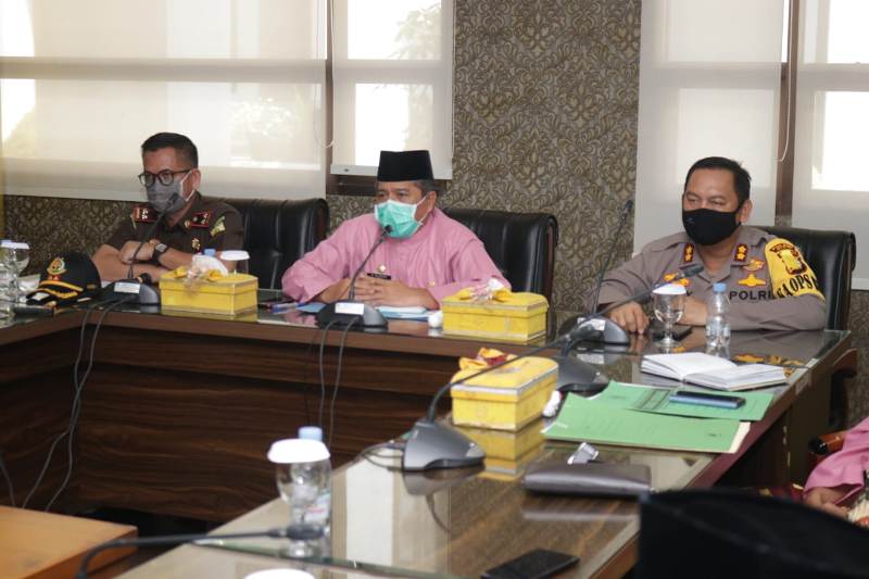 Progress PSBB Siak Sesuai Harapan, Bupati Siak Berlakukan New Normal