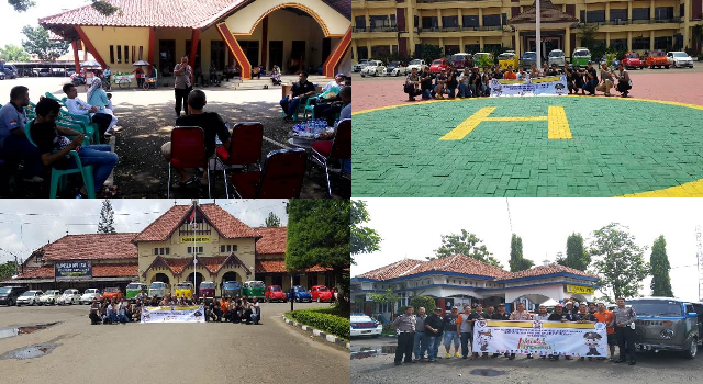 Dukung MRSF, Dirbinmas Polda Banten Jalin Silahturahmi Dengan Komunitas Mobil Antik