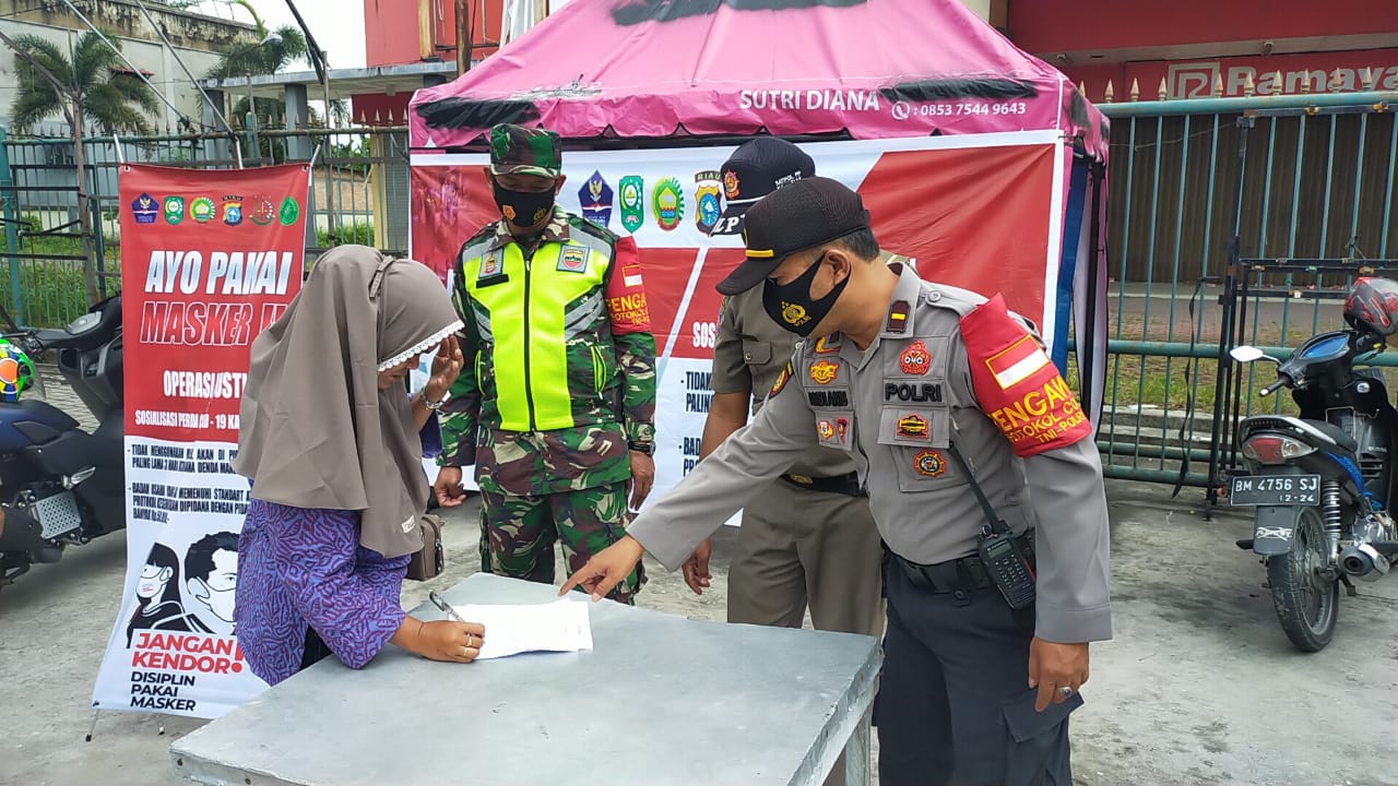 Buat Pernyataan, Serda Ardian Agus Imbau Masyarakat Wajib Pakai Masker