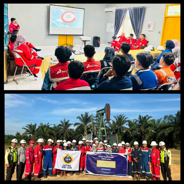 Perluas Wawasan tentang Migas, Pengurus IATMI Field Trip ke EMP Energi Riau