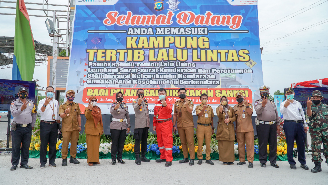 Dukung Program Pemko Dumai Kurangi Laka Lantas, Pertamina dan Polres Dumai Resmikan KTL