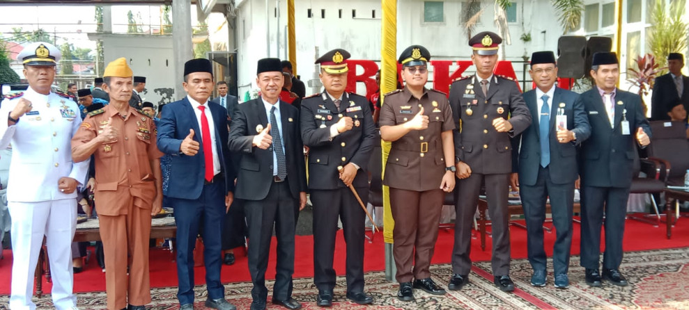 Peringati HSP Ke-95 , Bupati Rohil Sampaikan Amanat Menpora RI