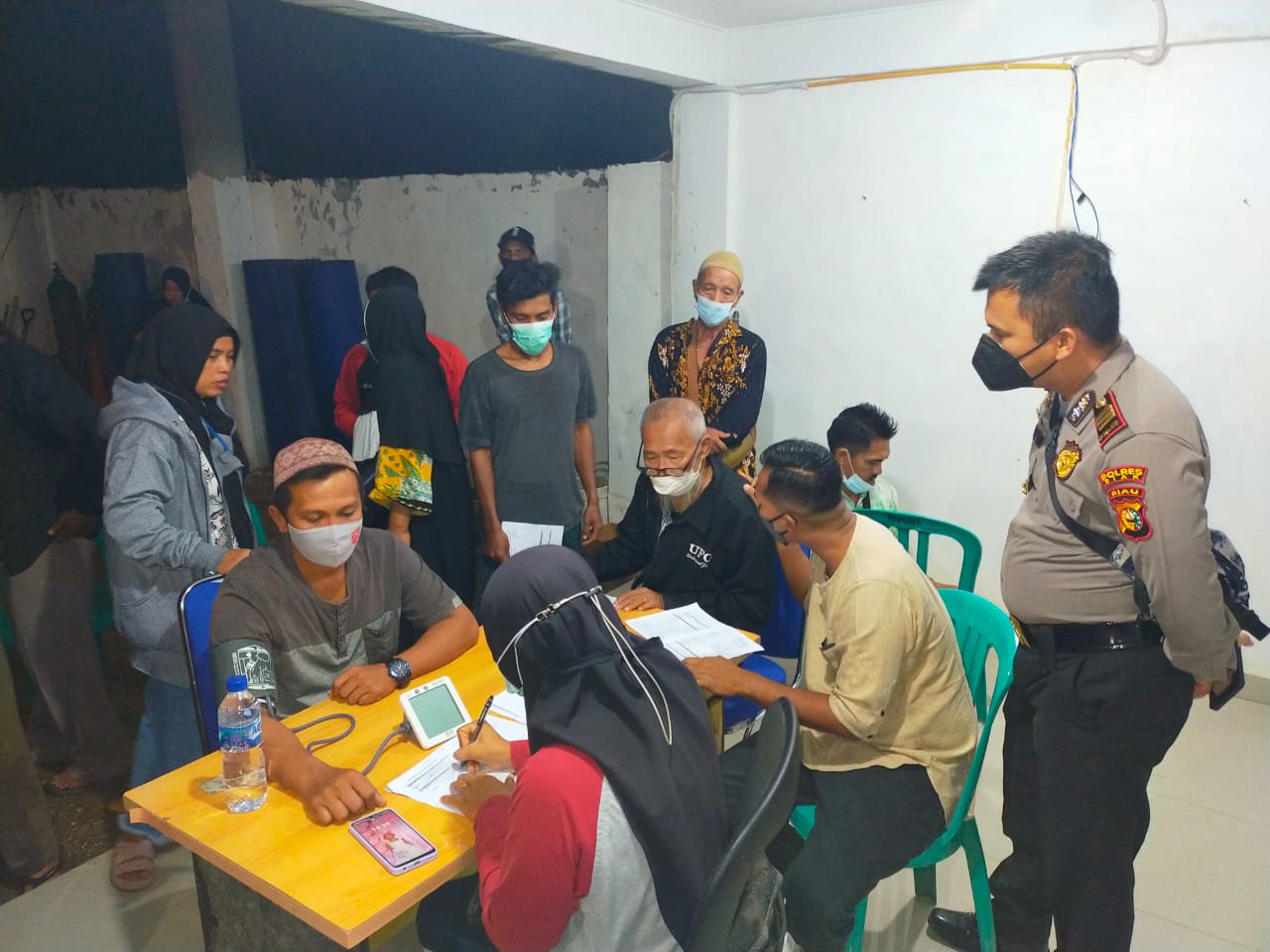 Kapolsek Tualang Berharap Tidak ada Lonjakan Kasus Covid-19 Saat Idul Fitri
