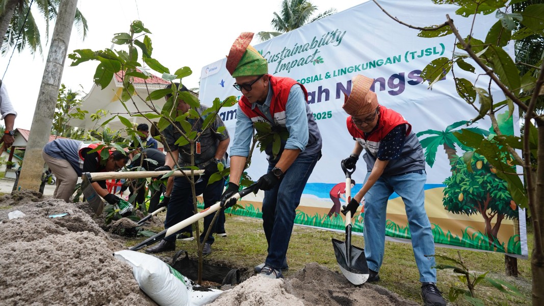 Anak Usaha Elnusa Dorong Pemberdayaan Masyarakat dan Ekonomi Sirkular Berbasis Lingkungan, EFK Resmikan Kampung Buah Nongsa