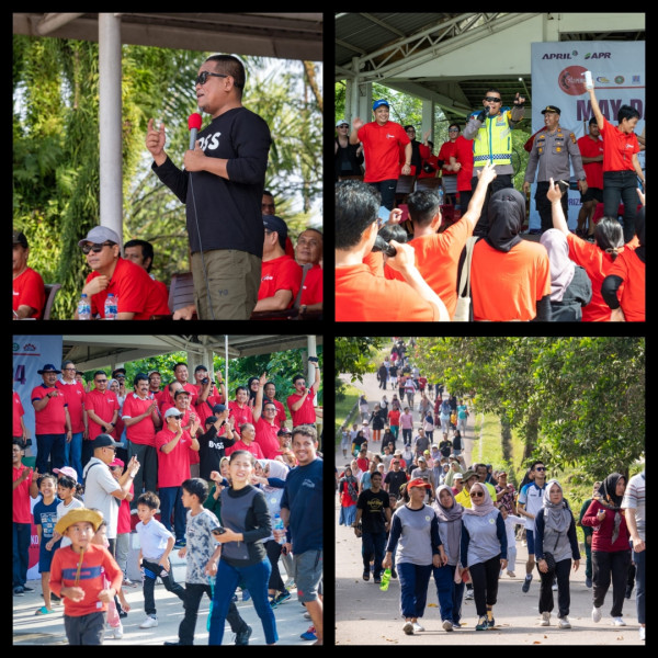 Dihadiri Bupati Zukri, Perayaan May Day di RAPP Berlangsung Meriah