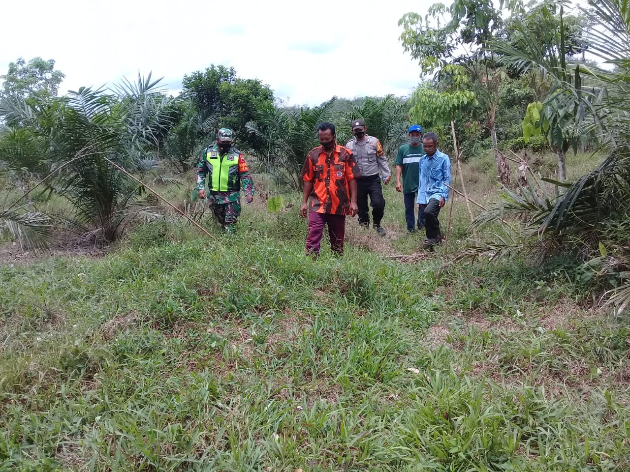 Serda Sahidin Ajak Masyarakat Sengkemang Tidak Bakar Hutan dan Lahan