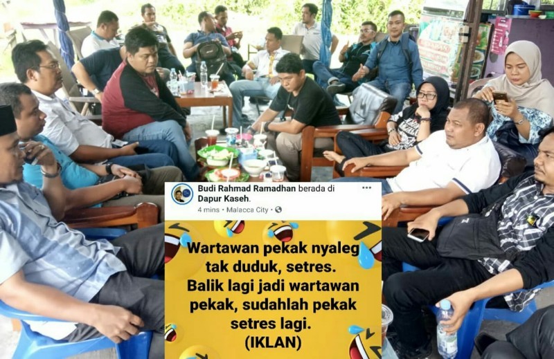 Diduga Hina Wartawan Lewat Akun Facebook, Budi Diminta Bertanggung Jawab