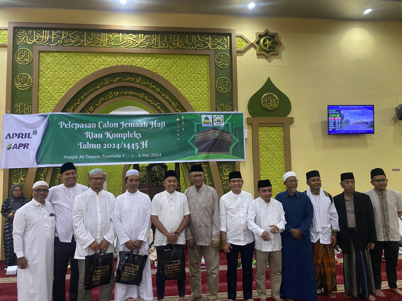 RAPP Lepas Keberangkatan 36 CJH Riau Kompleks, 9 Orang Dibiayai Perusahaan
