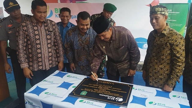 Alfedri Berharap, Kampung Tualang Menjadi Virus Bagi Kampung Lainnya
