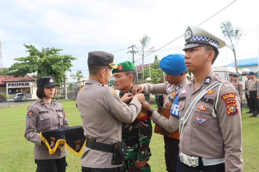 Pimpin Apel Gelar Pasukan Ops Zebra Lancang Kuning Tahun 2024, Ini Yang Disampaikan Waka Polres Pelalawan