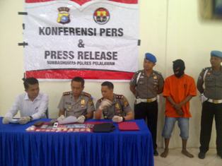 Miliki Sabu 17,8 Gram, Seorang Pemuda di Sorek di Cokok Polisi.