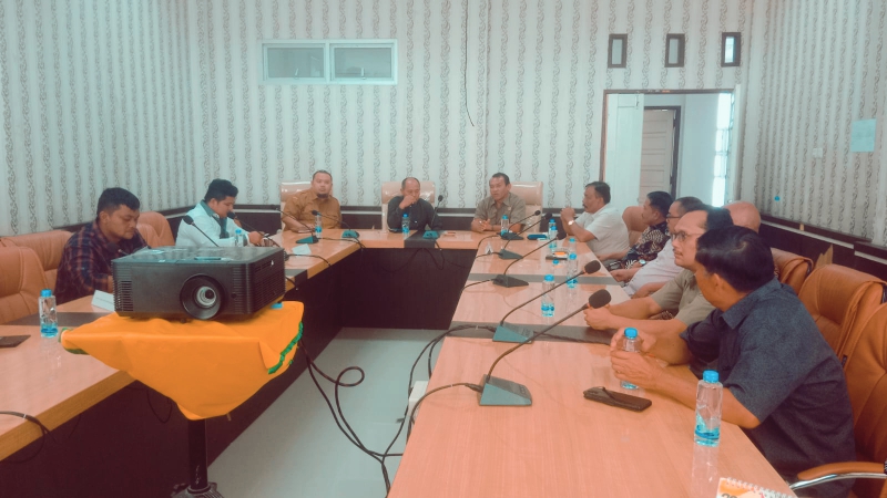 DPRD Rohil Terima Kunker Dinas Wakil Rakyat Tarutung Taput