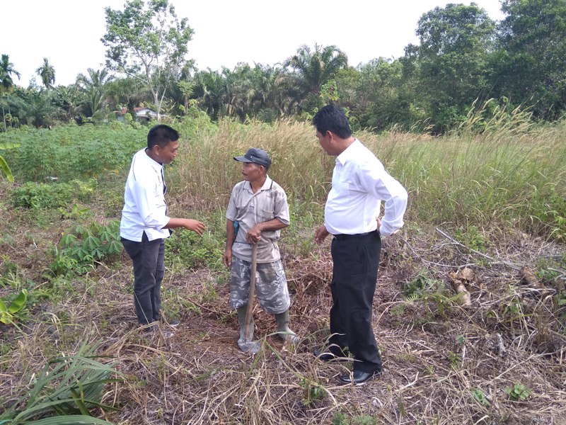 Polsek Tualang Ingatkan Masyarakat Untuk Tidak Membuka Lahan Dengan Cara Membakar