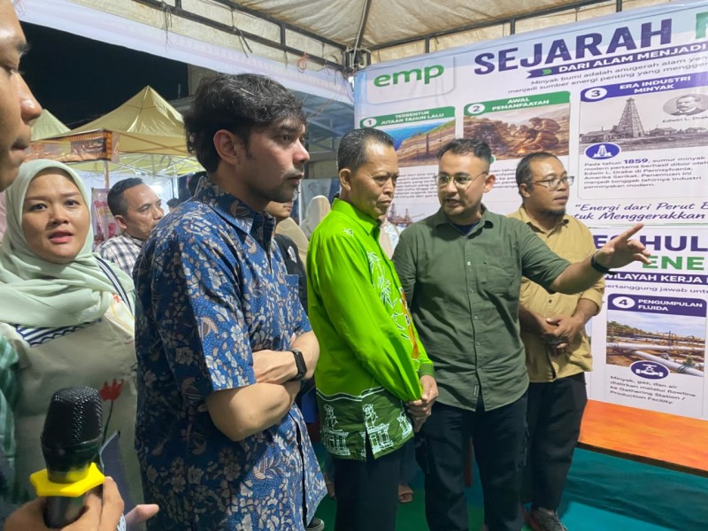 Lebih dari Sekedar Sponsor, PT EMP Energi Riau Hadirkan UMKM dan Edukasi Migas di AMK Fest 2026