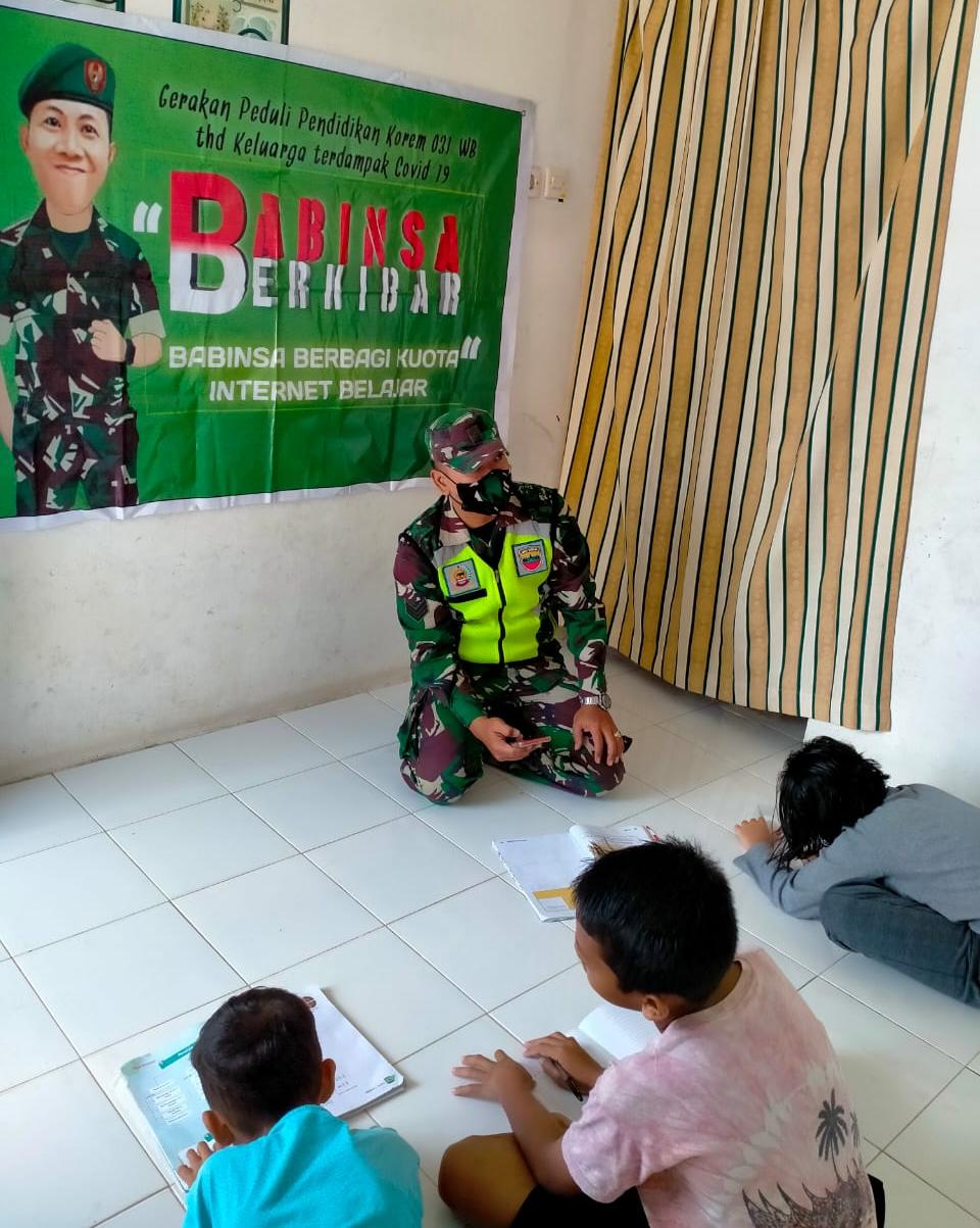 Bulan Ramadhan, Siswa Tasik Seminai Tetap Belajar Daring