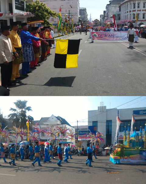 Bupati Lepas Pawai Ta'ruf MTQ ke XV Tingkat Kabupaten