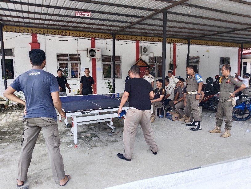 Semarakkan HUT RI Ke 79 dan Rajut Silaturahmi Antar Anggota, Satpol PP Pelalawan Gelar Berbagai Lomba