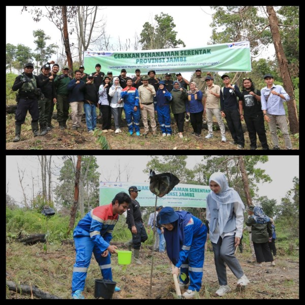 Pertamina EP Jambi Sambut Ajakan Pemprov Hijaukan Jambi