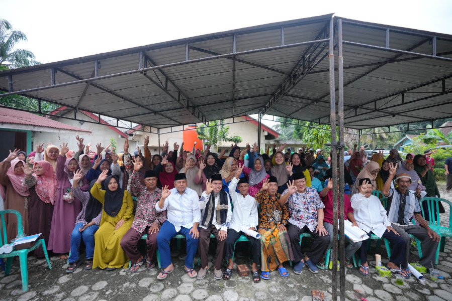 Alfedri-Husni Dipuji Sebagai Pemimpin Jujur Oleh Presiden Ngapak Riau