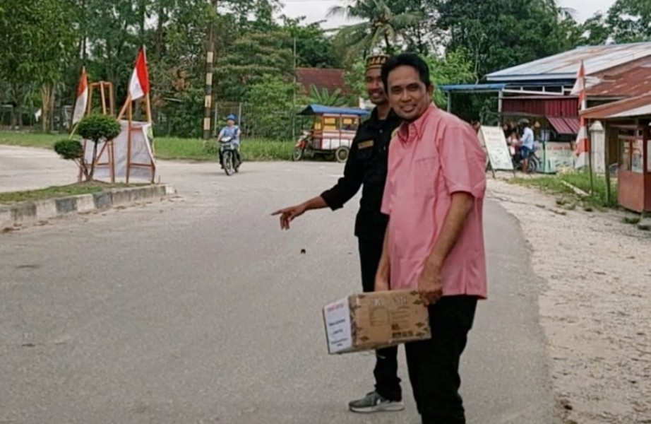 Anggota DPRD Riau Ikut Galang Dana Bersama KABARAS Pelalawan