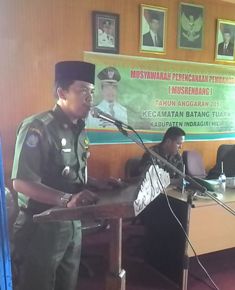 Mantap, Anggaran Kecamatan Batang Tuaka Melonjak 300 Persen di Tahun Ini