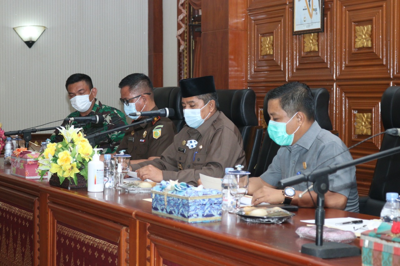 Rapat Forkopimda, Bupati Alfedri: Jangan Sampai Ada Klaster Pilkada