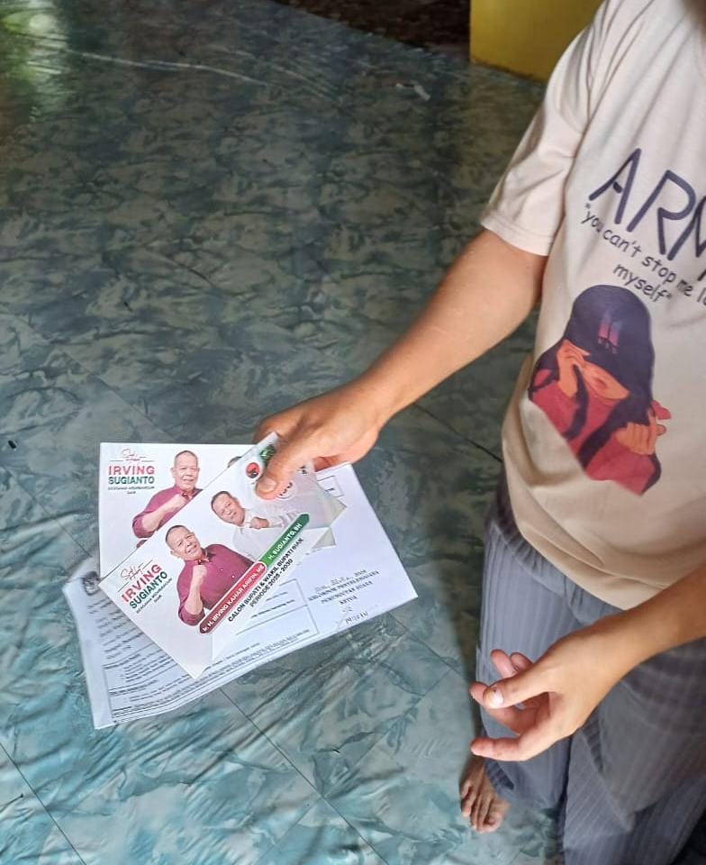 Tidak Netral, Panwaslu Tualang Rekom  Linmas TPS 49 Perawang Barat Diberhentikan