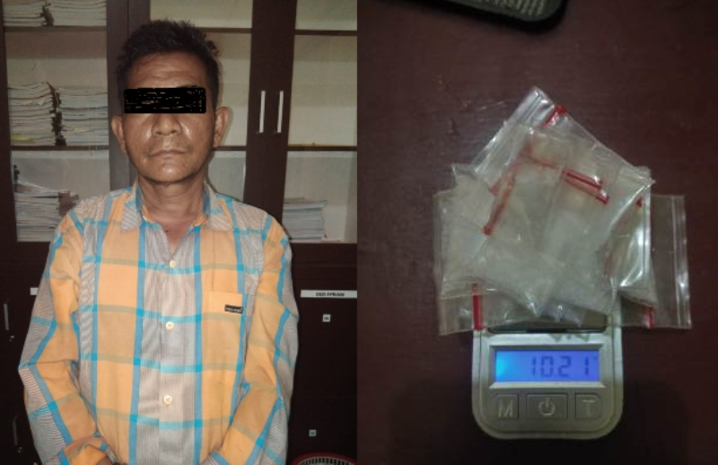 Miliki Shabu 10,21 Gram, Iwan Kaca Diborgol Polisi