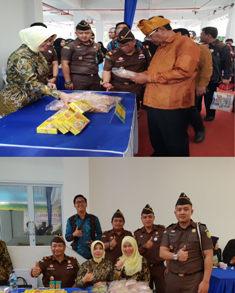 Kunjungan Jaksa Agung ke Riau, Kejari Rohil Promosikan Kuliner Produk Khas Daerah