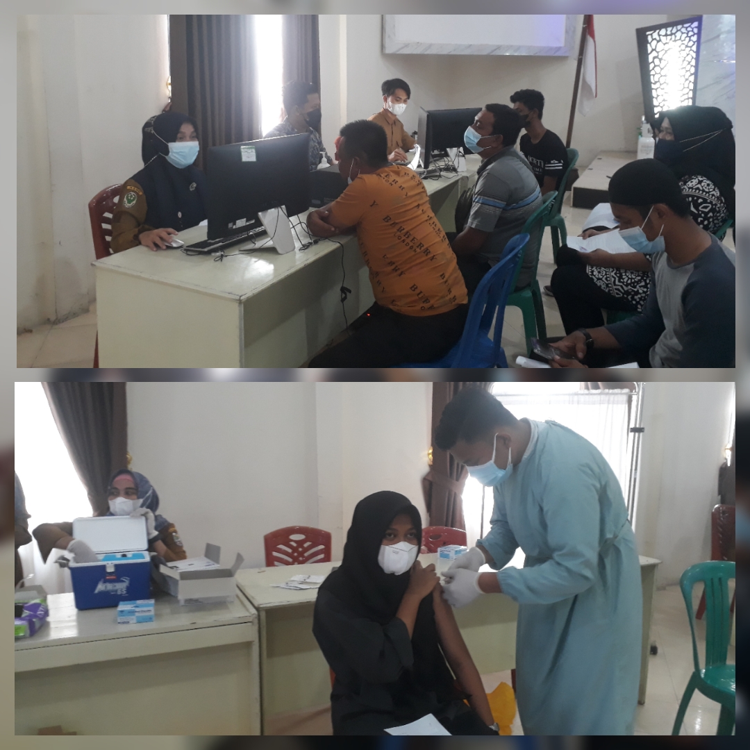 Dalam rangka Presisi Polri, Polres Pelalawan Kembali Gelar Kegiatan Vaksinasi