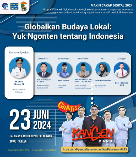 Pesta Rakyat Dalam Sosialisasi Program Literasi Digital Kemenkominfo