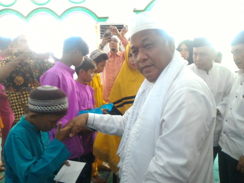 Wakil Bupati Rokan Hilir Santuni Anak Yatim