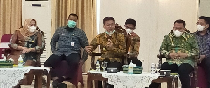 Bupati Afrizal Sintong Teken MoU Partisipasi Interest Blok Rokan
