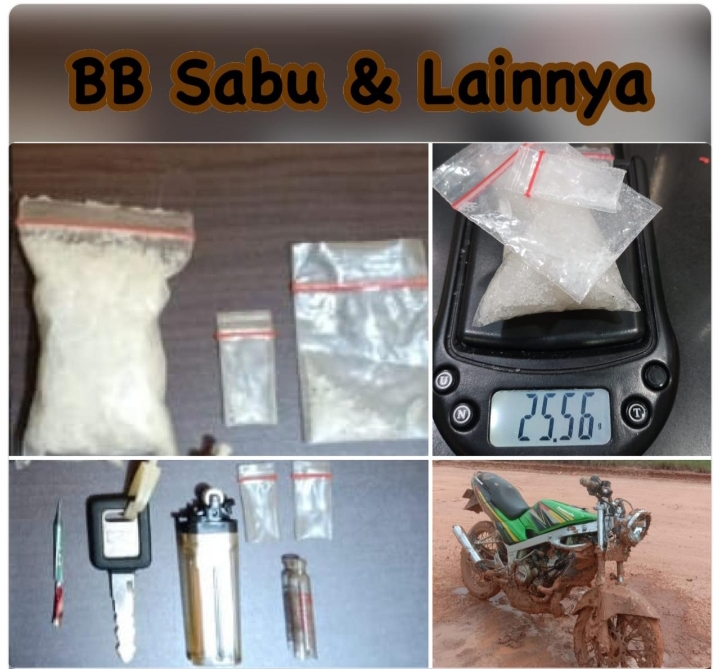 Polisi Ringkus Pengedar Sabu di Rohil