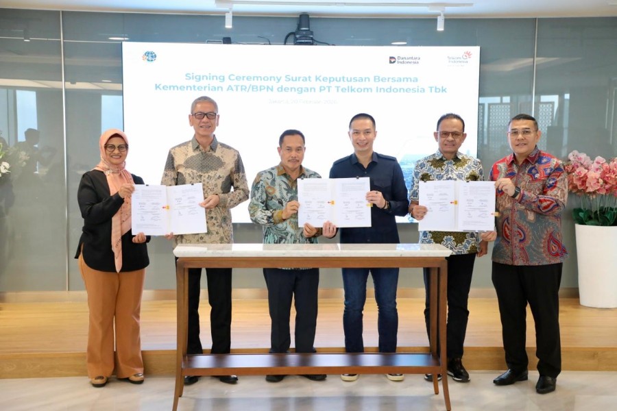 Kementerian ATR/BPN Bentuk Satgas untuk Pengamanan Aset PT Telkom Indonesia