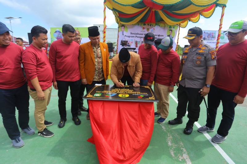 Pemkab Siak Dorong Setiap Kampung Miliki Kawasan Ruang Terbuka Hijau