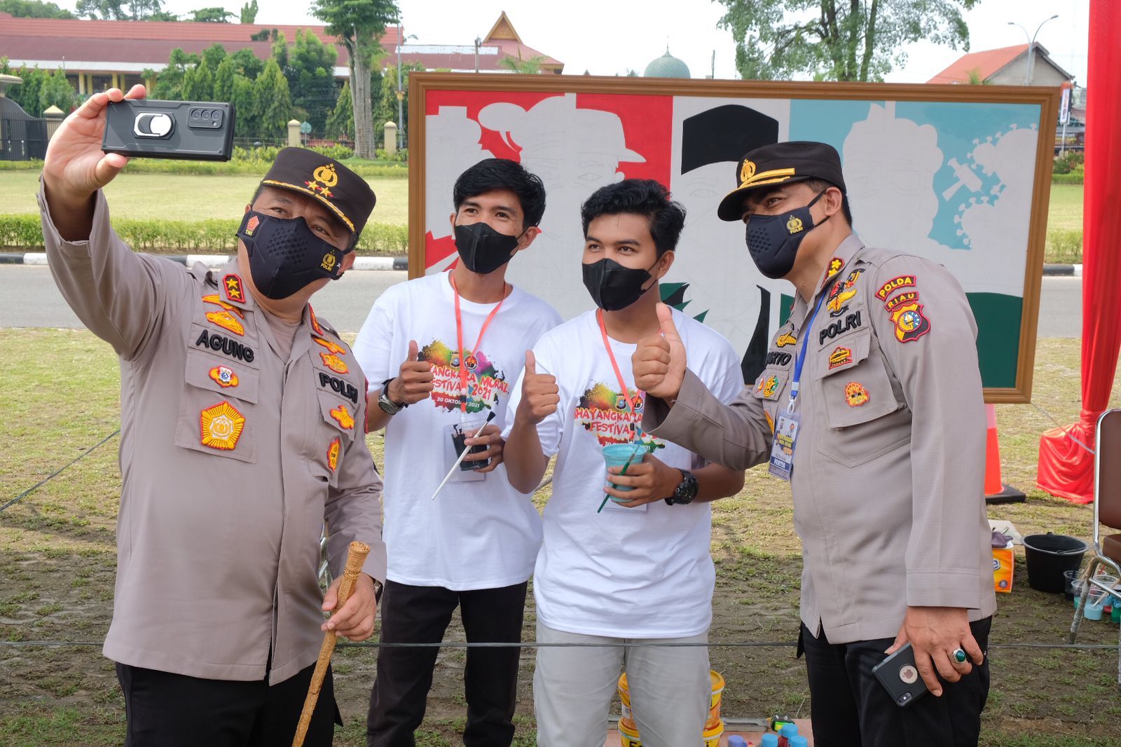 28 Tim Semarakkan Gelaran Bhayangkara di Polda Riau, Polres Inhu Kirim Peserta