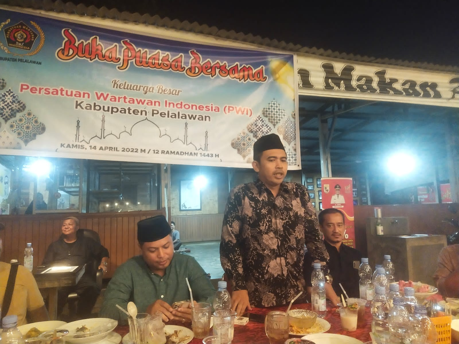 Bukber PWI Pelalawan, Siap Sukseskan Dua Agenda Besar Usai Lebaran