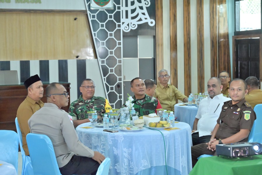 Kunker Tim Wasev TMMD Ke-129 Disambut Hangat Forkopimda Kabupaten Pidie