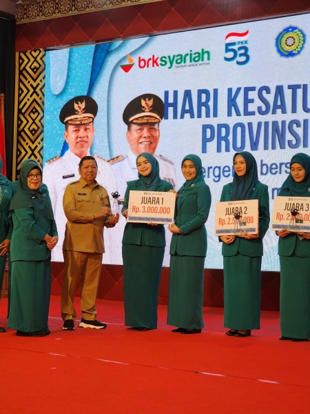 TP PKK Kabupaten Pelalawan Taih Juara Pertama Lomba Video Vlog Tingkat Proprinsi Riau