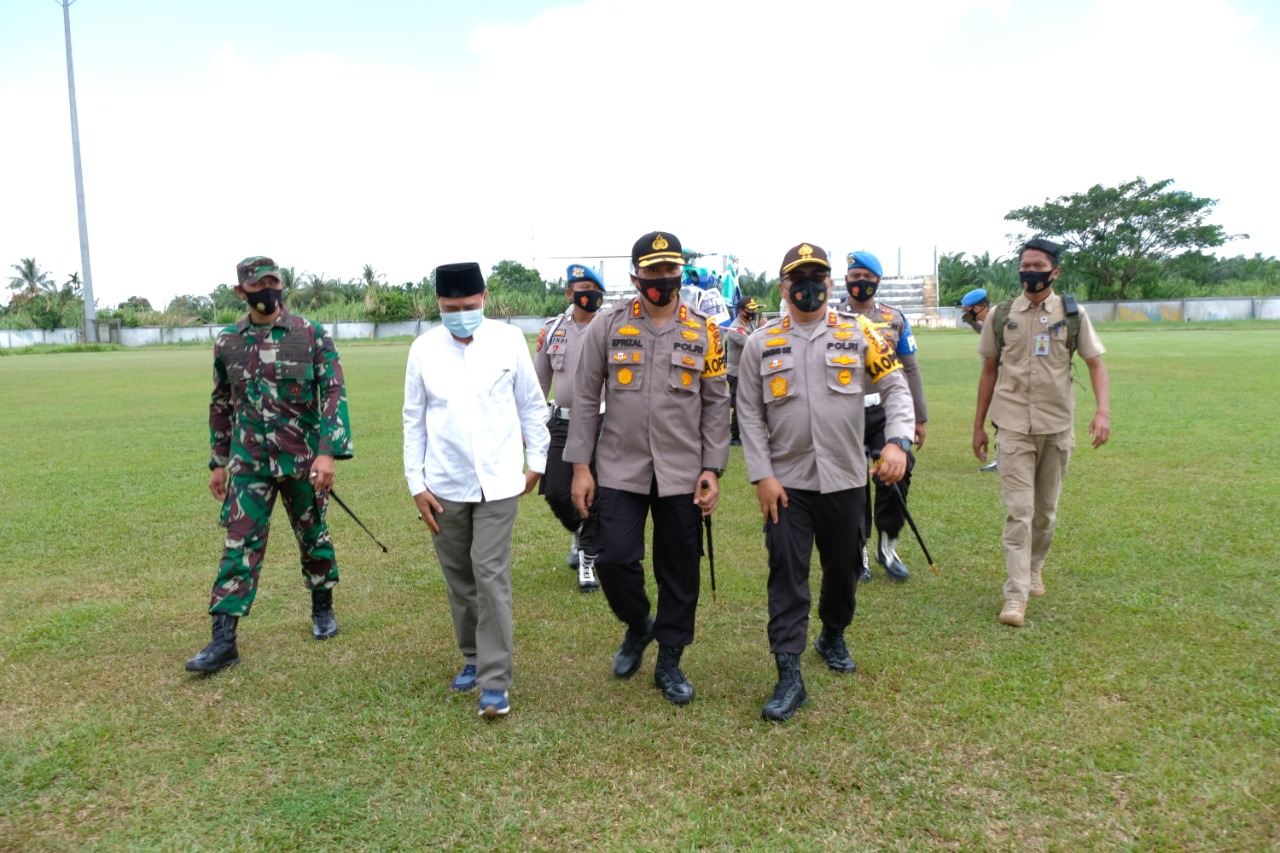 Persiapan Supervisi Pilkada, Kapolda Riau Kunjungi Kuansing dan Inhu